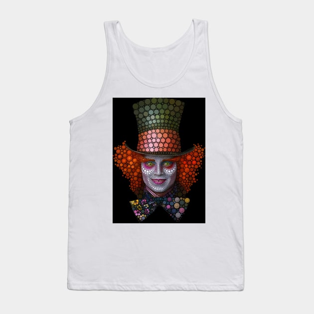 Mad Hatter - Johnny Depp Tank Top by benheineart